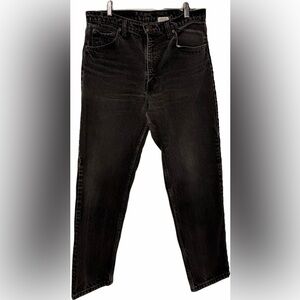 🔥 Vintage Levi’s 505 Black Denim Jeans – Men’s 34x30 | Classic Straight Leg
